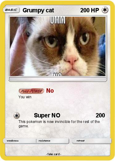 Pokemon Grumpy cat