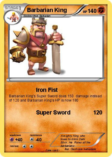 Pokemon Barbarian King