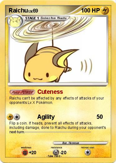 Pokemon Raichu