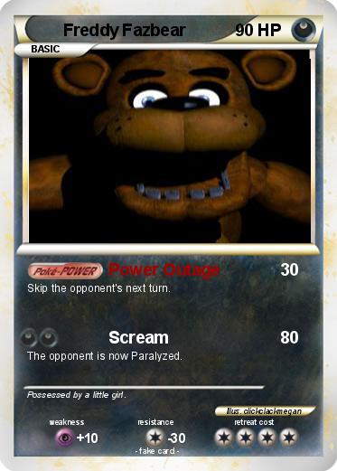 Pokemon Freddy Fazbear