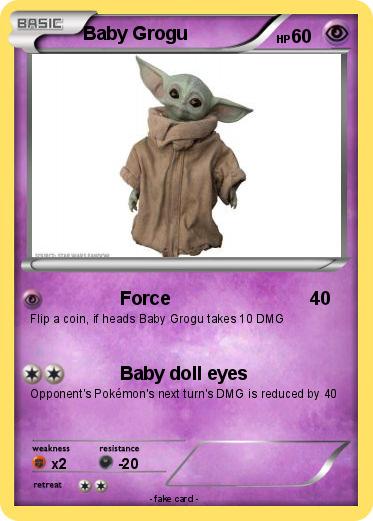 Pokemon Baby Grogu