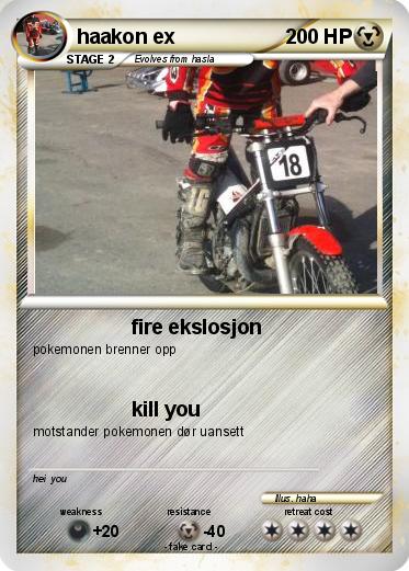 Pokemon haakon ex