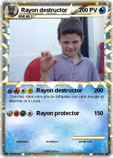 Pokemon Rayon destructor