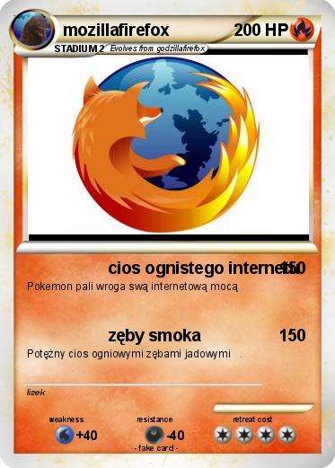 Pokemon mozillafirefox