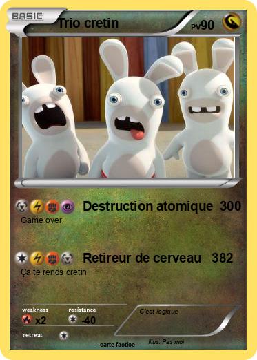 Pokemon Trio cretin