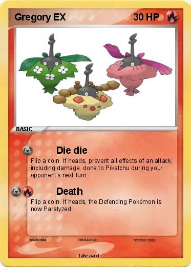 Pokemon Gregory EX