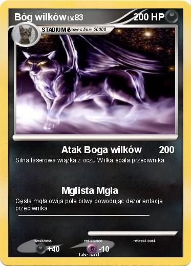 Pokemon Bóg wilków