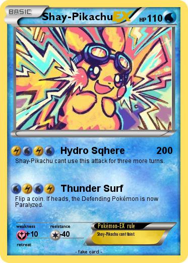 Pokemon Shay-Pikachu
