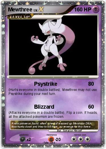 Pokemon Mewthree