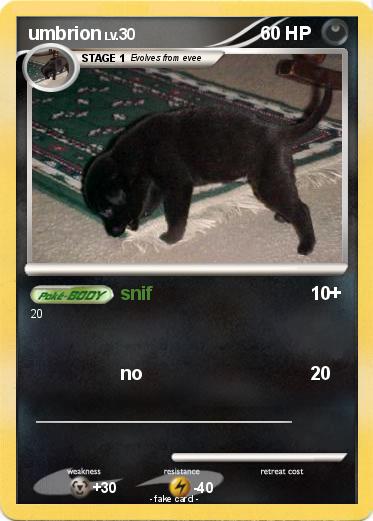 Pokemon umbrion