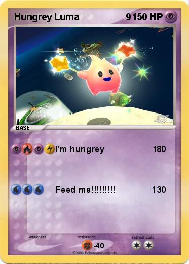 Pokemon Hungrey Luma                  9