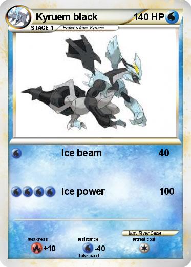 Pokemon Kyruem black