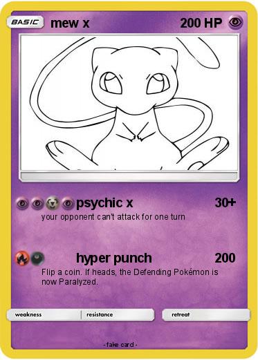 Pokemon mew x