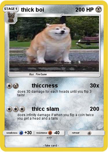 Pokemon thick boi