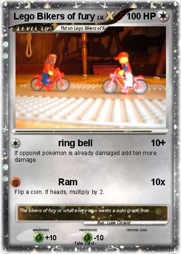 Pokemon Lego Bikers of fury