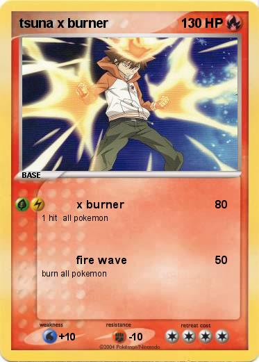 Pokemon tsuna x burner