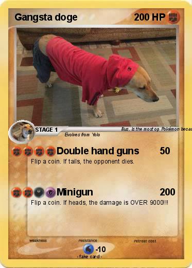 Pokemon Gangsta doge