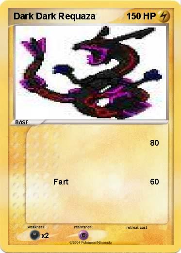 Pokemon Dark Dark Requaza