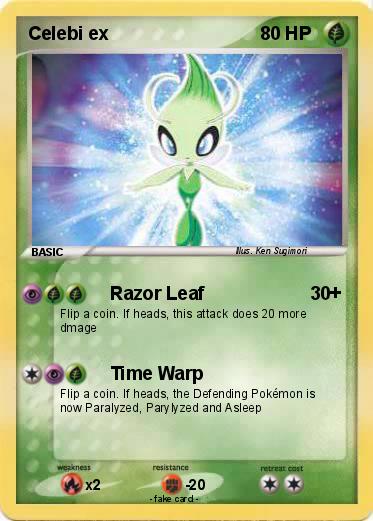 Pokemon Celebi ex