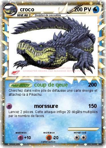 Pokemon croco