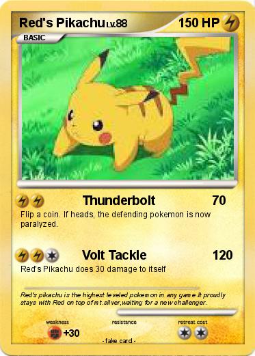Pokemon Red's Pikachu