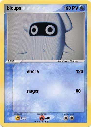 Pokemon bloups