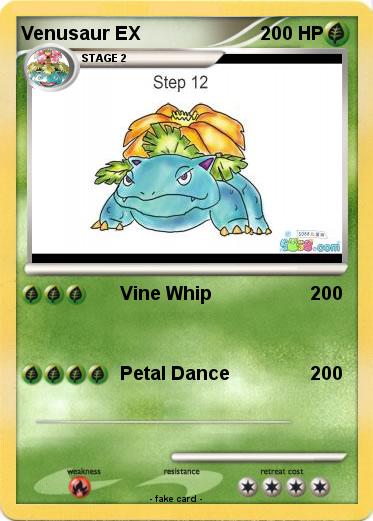 Pokemon Venusaur EX