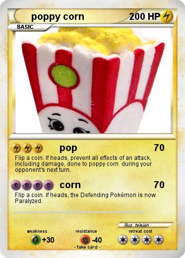 Pokemon poppy corn