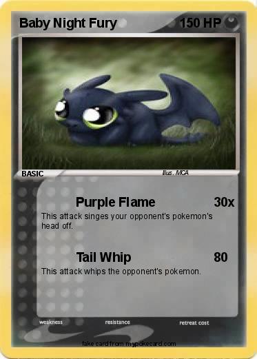 Pokemon Baby Night Fury
