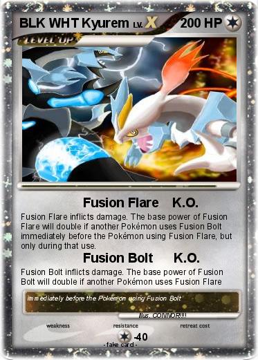Pokemon BLK WHT Kyurem