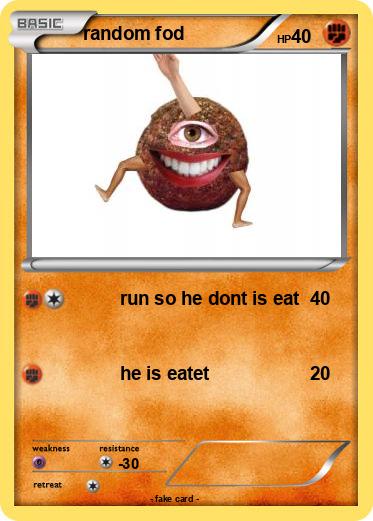 Pokemon random fod