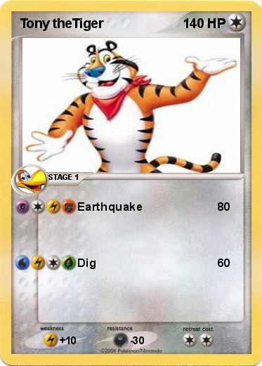 Pokemon Tony theTiger