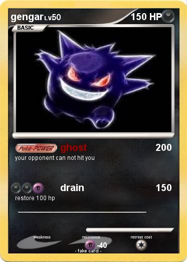 Pokemon gengar