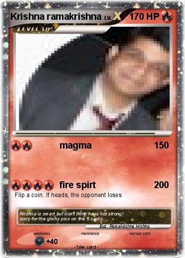 Pokemon Krishna ramakrishna