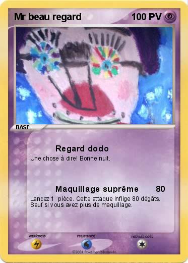 Pokemon Mr beau regard