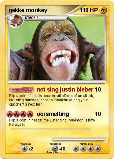 Pokemon gekke monkey