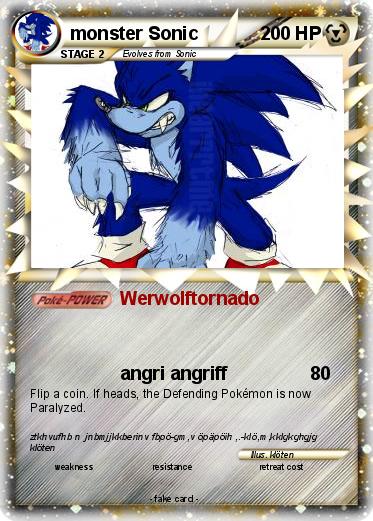 Pokemon monster Sonic