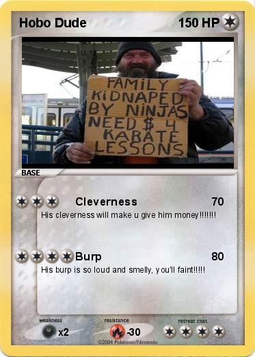 Pokemon Hobo Dude