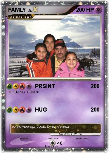 Pokemon FAMLY