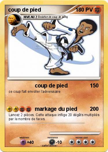 Pokemon coup de pied