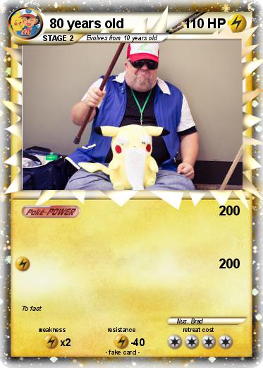 Pokemon 80 years old