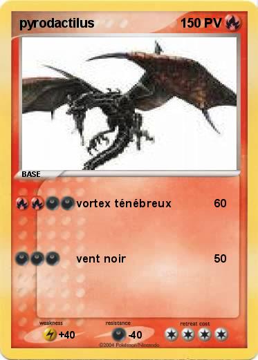Pokemon pyrodactilus