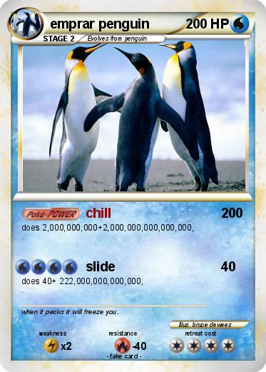 Pokemon emprar penguin
