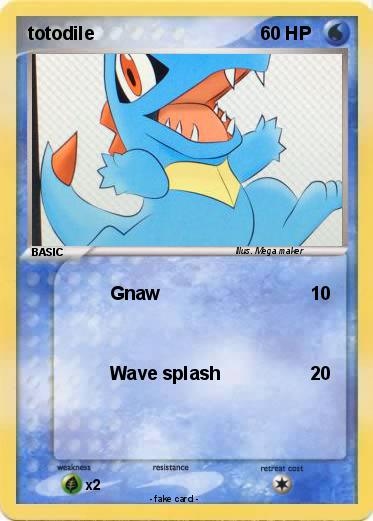 Pokemon totodile