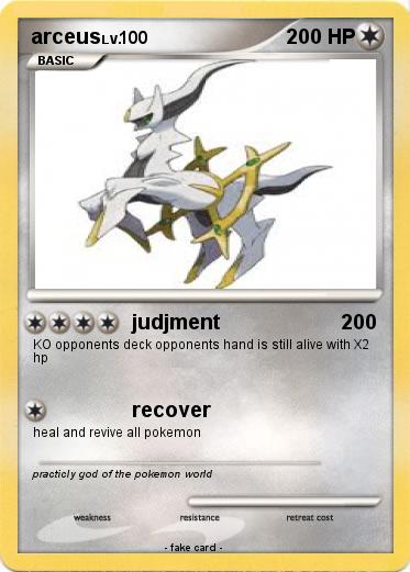Pokemon arceus