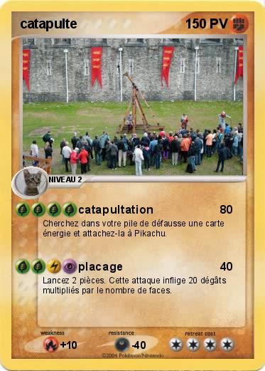 Pokemon catapulte  