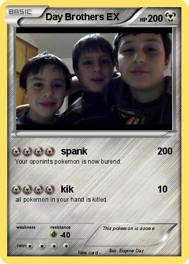 Pokemon Day Brothers EX