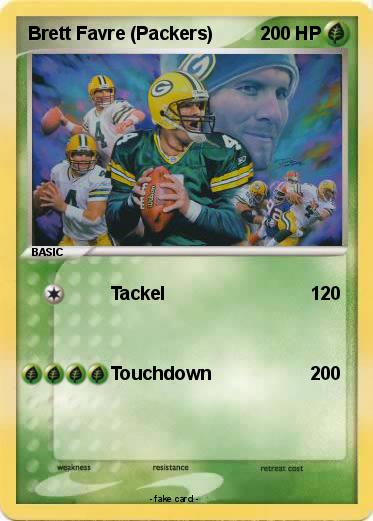 Pokemon Brett Favre (Packers)