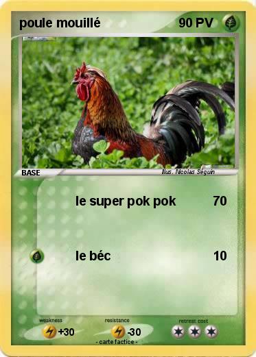 Pokemon poule mouillé