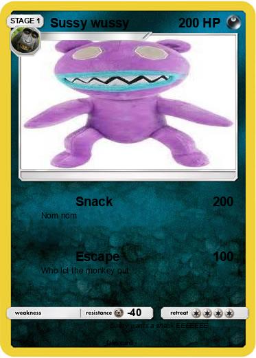 Pokemon Sussy wussy